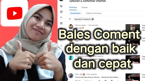 Meninjau & membalas komentar .